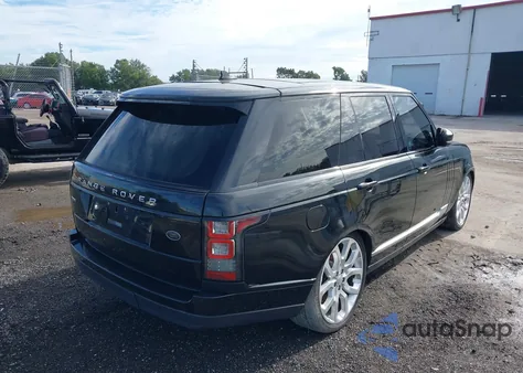 2016 Land Rover Range Rover 5.0L V8 Supercharged z USA, uszkodzony, nr VIN SALGS2EFXGA292769